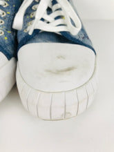 Load image into Gallery viewer, Calvin Klein Jeans Women's Denim Trainers | EU41 UK8 | Blue