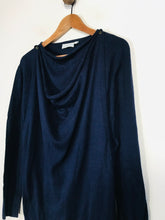 Load image into Gallery viewer, Jojo Maman Bébé Women's Cowl Neck Maternity Jumper| M UK10-12 | Blue