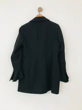 Load image into Gallery viewer, Zara Women's Longline Bell Sleeve Blazer Jacket | L UK14 | Black