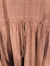 Load image into Gallery viewer, Olive Women's Check Gingham Midi Dress | M UK10-12 | Red