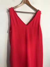Load image into Gallery viewer, Hush Women's V neck Shift Dress | UK16 | Red
