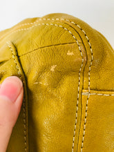 Load image into Gallery viewer, Fossil Women’s Leather Shoulder Crossbody Bag | Medium | Mustard Yellow