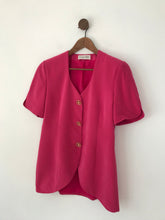 Load image into Gallery viewer, Jacques Vert Women's Vintage Fitted Blazer Jacket | UK10 | Pink