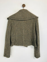 Load image into Gallery viewer, Paul Costelloe Women's Tweed Wool Blazer Jacket | UK14 | Brown
