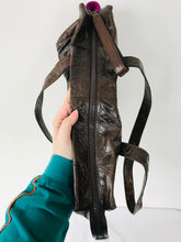 Load image into Gallery viewer, Diesel Women’s Leather Shoulder Bag | Medium | Brown