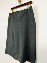 Load image into Gallery viewer, Joseph Women's Wool Pleated A-Line Skirt | 42 UK10 | Black