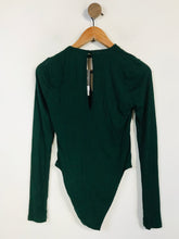 Load image into Gallery viewer, Topshop Women's Bodysuit T-Shirt NWT | UK12 | Green