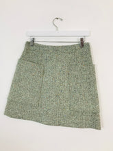 Load image into Gallery viewer, Cos Women’s Tweed Mini Skirt | UK8 | Blue