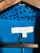Load image into Gallery viewer, Hobbs Women's Polka Dot Cowl Neck Tank Top NWT | UK8 | Blue