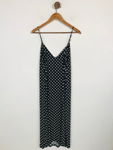 Load image into Gallery viewer, Zara Women's Polka Dot Shift Dress | S UK8 | Black