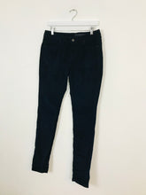 Load image into Gallery viewer, Jigsaw Women’s Corduroy Skinny Trousers Cords | W28 L32 | Navy Blue