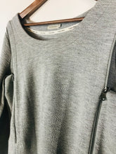 Load image into Gallery viewer, Calvin Klein Jeans Women's Knit Ribbed Shift Dress | S UK8 | Grey