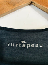 Load image into Gallery viewer, Surtapeau Women's Ruched Mini Dress | M UK12 | Blue