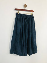 Load image into Gallery viewer, You Must Create YMC Women's Silk A-Line Skirt  | S UK8 | Blue