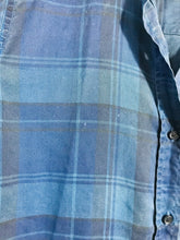 Load image into Gallery viewer, M.i.H Jeans Women's Check Gingham Button-Up Shirt | L UK14 | Blue