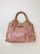 Load image into Gallery viewer, Russell & Bromley Womens Patent Tote Bag | Medium | Pink
