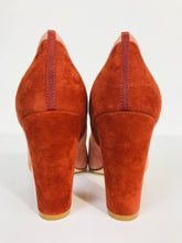 Load image into Gallery viewer, Boden Women's Suede Real Leather Heels | 38 UK5 | Pink