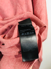 Load image into Gallery viewer, AllSaints Women's Cowl Neck Jumper | M UK10-12 | Pink