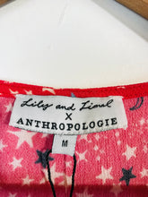 Load image into Gallery viewer, Anthropologie Women's Star Print Wide Leg Jumpsuit | M UK10-12 | Pink
