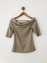 Load image into Gallery viewer, Coast Women's Off the Shoulder Blouse | M | Beige