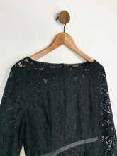 Load image into Gallery viewer, Jaeger Women's Lace Midi Dress | UK10 | Black