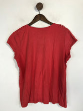 Load image into Gallery viewer, Katherine Hamnett Women's Cotton T-Shirt | L UK14 | Red
