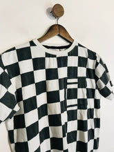 Load image into Gallery viewer, Outfit Kid's Check Print T-Shirt | 13 Years | Black