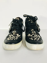Load image into Gallery viewer, Michael Kors Women's Leather Hi Top Trainers | US7.5 UK5.5 | Black