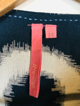 Load image into Gallery viewer, White Stuff Women's Cotton Boho Shift Dress | UK12 | Blue