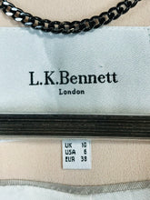 Load image into Gallery viewer, L.K. Bennett Women's Collarless Smart Blazer Jacket | UK10 | Pink