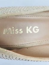 Load image into Gallery viewer, Miss KG Women's Embellished Studded Heels | EU39 UK6 | Beige