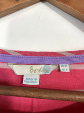Load image into Gallery viewer, Boden Women's Cotton Striped Shift Dress | UK10 | Pink