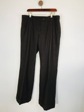 Load image into Gallery viewer, Boden Women's High Waist Wide Leg Smart Trousers | UK16 | Brown