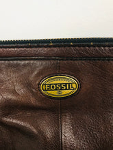 Load image into Gallery viewer, Fossil Women’s Leather Crossbody Bag | Brown