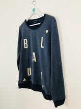 Load image into Gallery viewer, Scotch & Soda Women’s ‘Blauw’ Glitter Sweatshirt Jumper | L | Blue