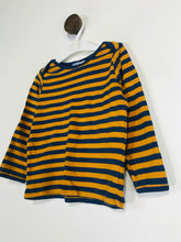 Load image into Gallery viewer, Boden Kid's Striped Long Sleeve T-Shirt | 18-24 Months | Blue