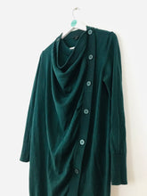 Load image into Gallery viewer, COS Women’s Wool Cowl Neck Sweater Dress | S UK8 | Green