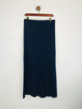 Load image into Gallery viewer, Monsoon Women's Knit Maxi Skirt | UK14 | Blue