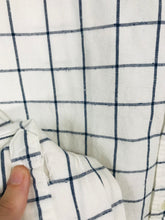 Load image into Gallery viewer, Abercrombie & Fitch Men's Check Flannel Button-Up Shirt | M | White