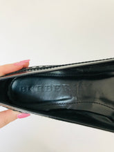 Load image into Gallery viewer, Burberry Women's Leather Tassel Loafers | 39 UK6 | Black