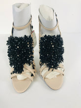 Load image into Gallery viewer, Zara Women's Sequin Strappy Heels NWT | UK5 | Pink