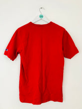 Load image into Gallery viewer, Champion Men's Retro Graphic Logo T-Shirt Tee Top | M | Red