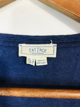 Load image into Gallery viewer, Fat Face Women's Linen T-Shirt | UK10 | Blue
