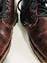 Load image into Gallery viewer, Chrome Men's Leather Lace Up Ankle Boots | UK9 | Brown