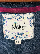 Load image into Gallery viewer, Mistral Women’s Scoop Neck Knit Cardigan | UK14 | Grey