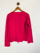 Load image into Gallery viewer, Hucke Women's Cashmere Zip Cardigan | UK12 | Pink