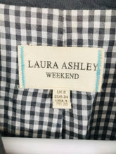 Load image into Gallery viewer, Laura Ashley Weekend Women’s Cotton Linen Blazer Jacket | UK8 | Grey