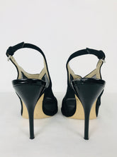 Load image into Gallery viewer, Karen Millen Womens Sling Back Stiletto Heel | UK6 EU39 | Black