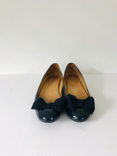Load image into Gallery viewer, Carvela Women's Bow Ballet Flats Shoes | 40 UK7 | Blue