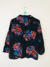 Load image into Gallery viewer, Whistles Women’s Floral Shirt | UK14 | Black